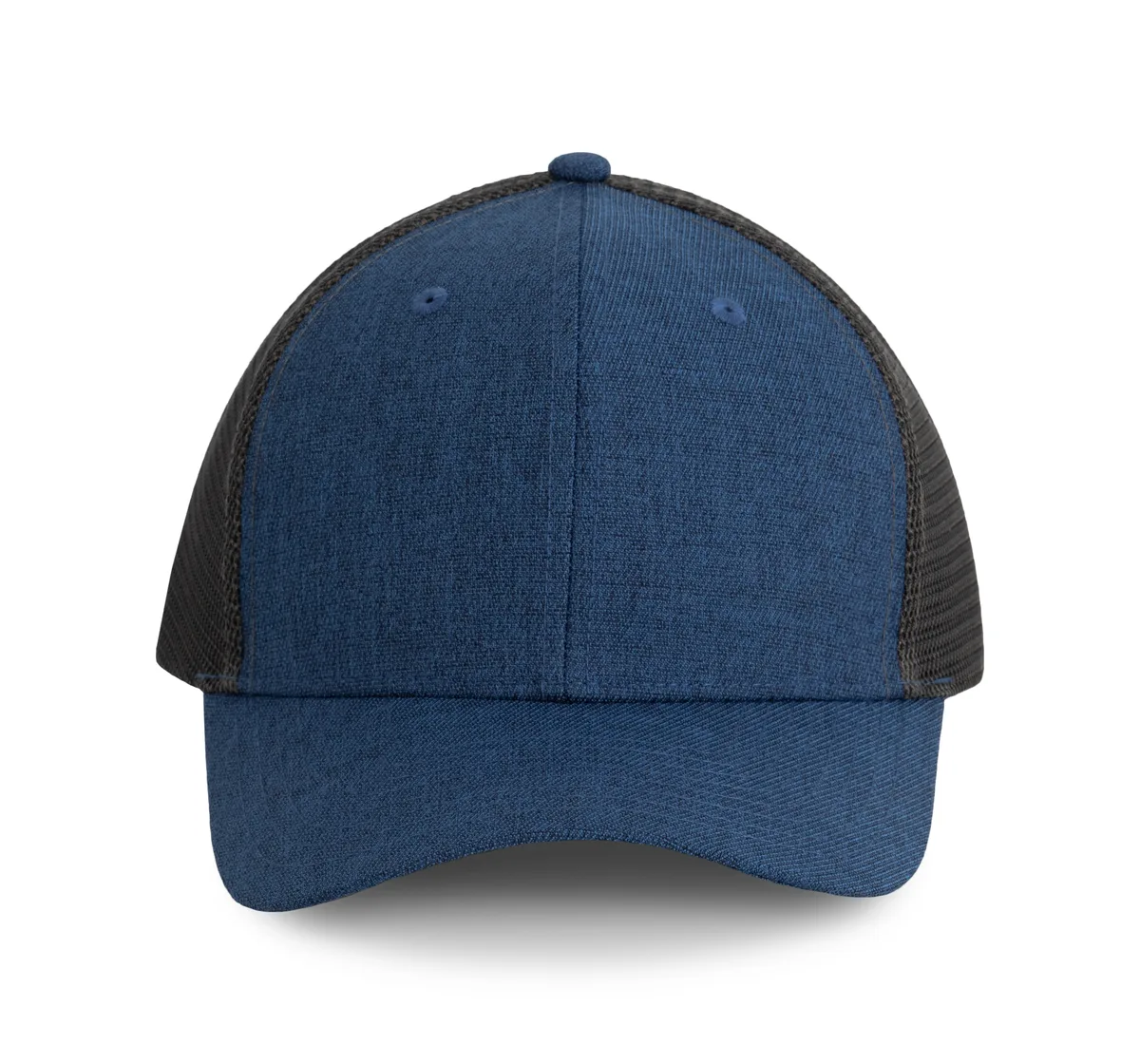 K-up Urban Truckerpet - 6 panelen in kleur Light Navy Heather / Dark Grey
