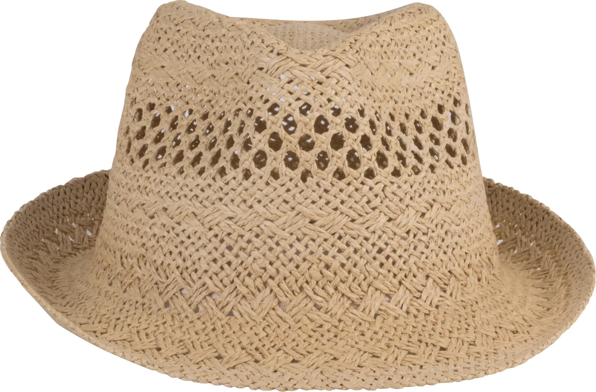K-up Hoed in Panama-stijl in kleur Natural